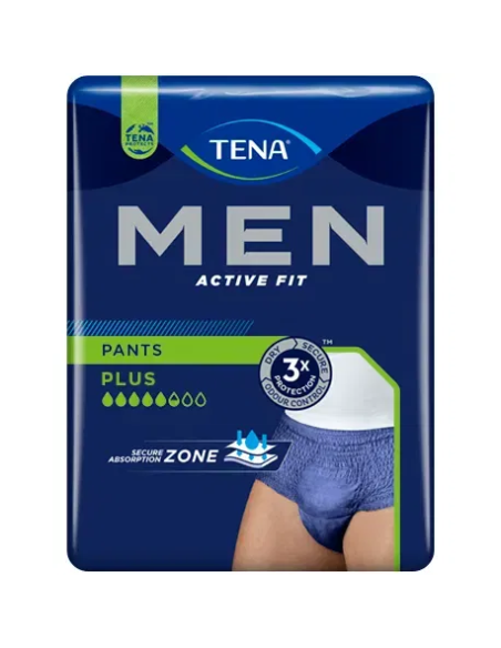 PULL UP UOMO TENA MEN PANTS ACTIVE FIT L 8 PEZZI