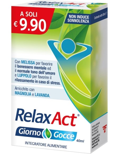 RELAX ACT GIORNO GOCCE 40 ML