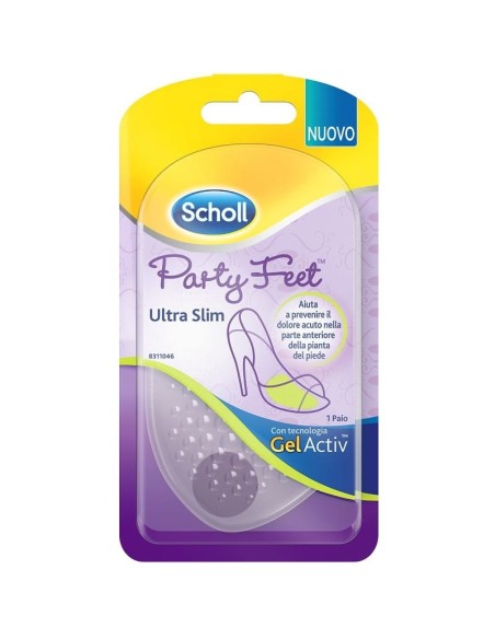 PLANTARE CON CUSCINETTO PARTY FEET GEL ACTIV ULTRA SLIM 1 PAIO