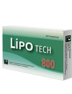 LIPOTECH 800 20 COMPRESSE