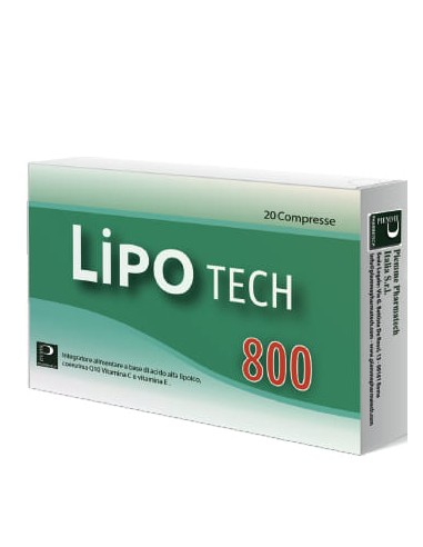 LIPOTECH 800 20 COMPRESSE