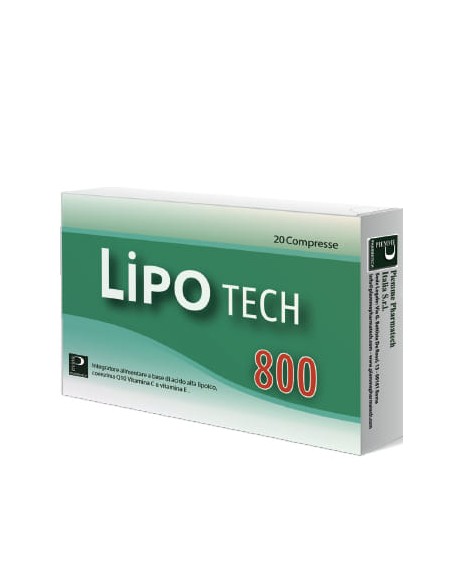 LIPOTECH 800 20 COMPRESSE