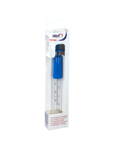TERMOMETRO CLINICO ECO SENZA MERCURIO ASTUCCIO 1 PEZZO MEDS