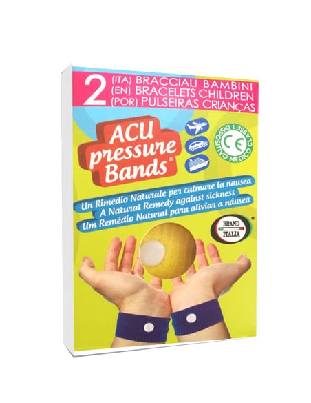 BRACCIALE ACU PRESSURE BAND BAMBINI 2 PEZZI