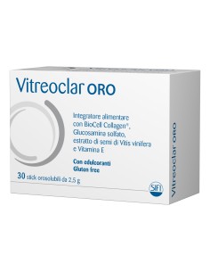 VITREOCLAR ORO 30 BUSTINE OROSOLUBILI DA 2,5 G