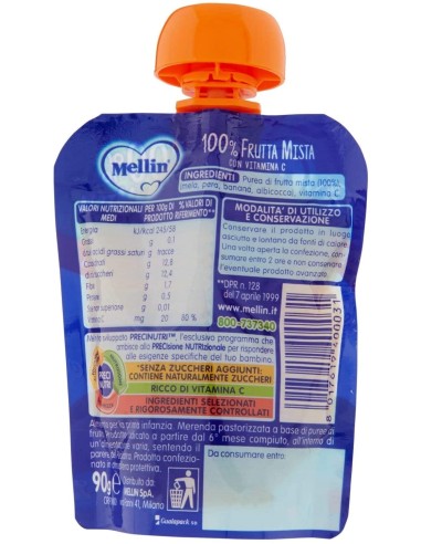MELLIN POUCH FRUTTA MISTA 90 G