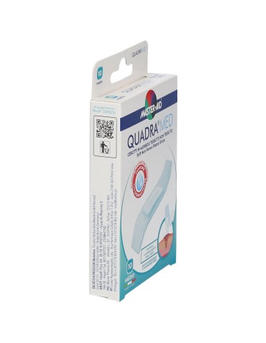 CEROTTO MASTER-AID QUADRA DERMOATTIVO MEDIO 10 PEZZI