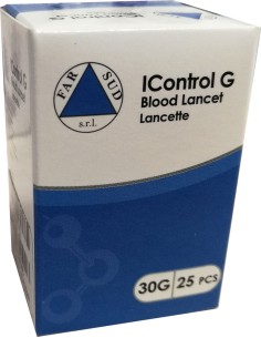 Icontrol G Lancette pungidito 25 lancette