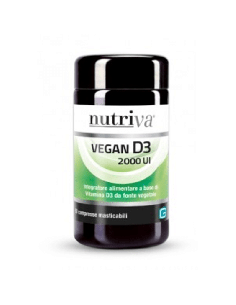 NUTRIVA VEGAN D3 60 COMPRESSE 2000 UI
