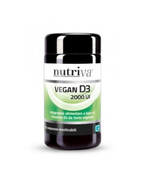 NUTRIVA VEGAN D3 60 COMPRESSE 2000 UI