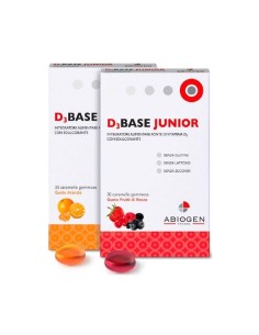 D3BASE JUNIOR 30 CARAMELLE GOMMOSE FRUTTI DI BOSCO