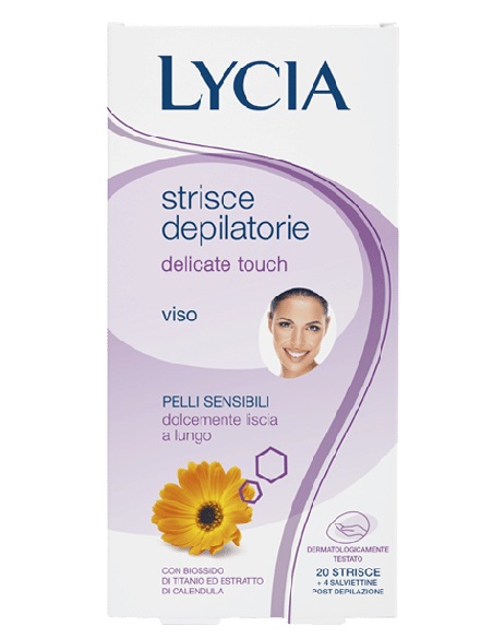 LYCIA 20 STRISCE VISO DELICATE 12 PEZZI
