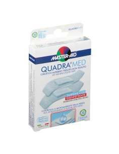 CEROTTO MASTER-AID QUADRA DERMOATTIVO FORMATI ASSORTITI 20 PEZZI