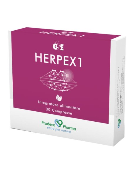 GSE HERPEX 1 30 COMPRESSE
