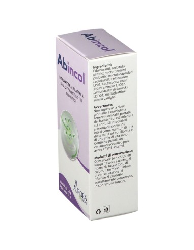 ABINCOL 14 STICK OROSOLUBILI