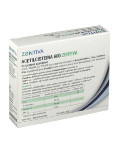 ACETILCISTEINA 600 ZENTIVA 10 BUSTINE BIPARTITE GUSTO TROPICAL 2