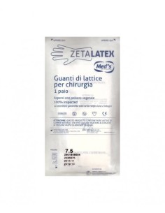 ZETALEX GUANTI CHIRURGICI 7,5