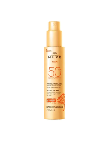 NUXE SUN SPRAY SOLARE VISO E CORPO ALTA PROTEZIONE SPF50 150 ML