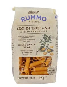 RUMMO PENNE RIGATE N 66 CECI DI TOSCANA E RISO INTEGRALE 300 G