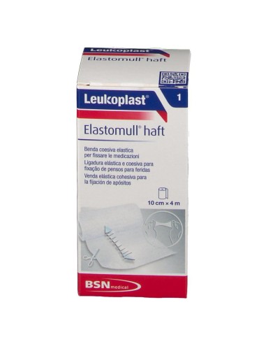 BENDA LEUKOPLAST ELASTOMULL HAFT 10 CM X 4 M