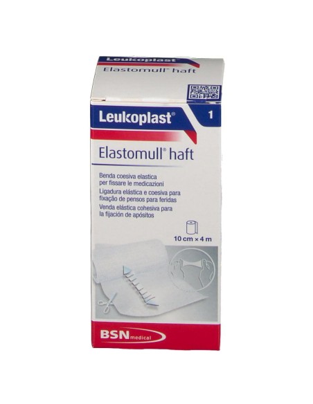 BENDA LEUKOPLAST ELASTOMULL HAFT 10 CM X 4 M