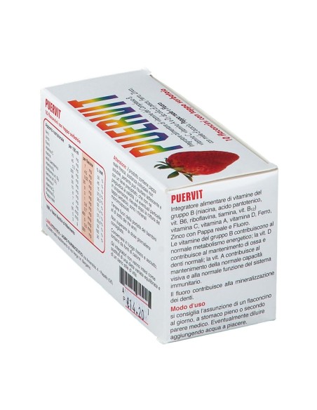 PUERVIT 10 FLACONCINI 10 ML