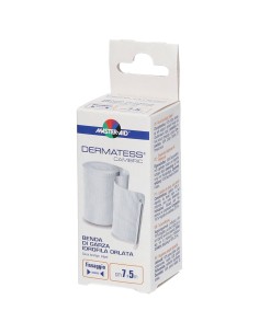 BENDA COMPRESSA ORLATA DI GARZA IDROFILA DERMATESS CAMBRIC 7X5