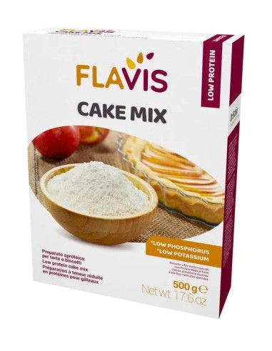 FLAVIS CAKE MIX PREPARATO PER TORTE E BISCOTTI APROTEICI 500 G