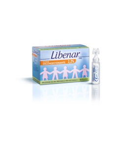 SOLUZIONE SALINA IPERTONICA 3% LIBENAR PER INALAZIONE CON AEROSOL 18 FLACONCINI MONOUSO X 4ML