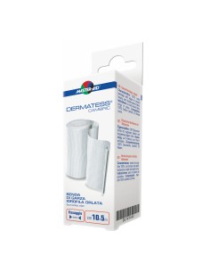 BENDA ORLATA DI GARZA IDROFILA DERMATESS CAMBRIC 10X5