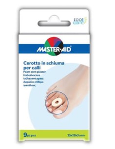 CEROTTO CALLI MASTER-AID FOOTCARE IN SCHIUMA PU 3 MM 9 PEZZI B9