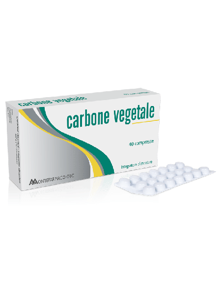 CARBONE VEGETALE 40 COMPRESSE