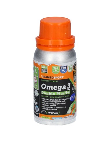 OMEGA 3 DOUBLE PLUS++ 60 SOFT GEL