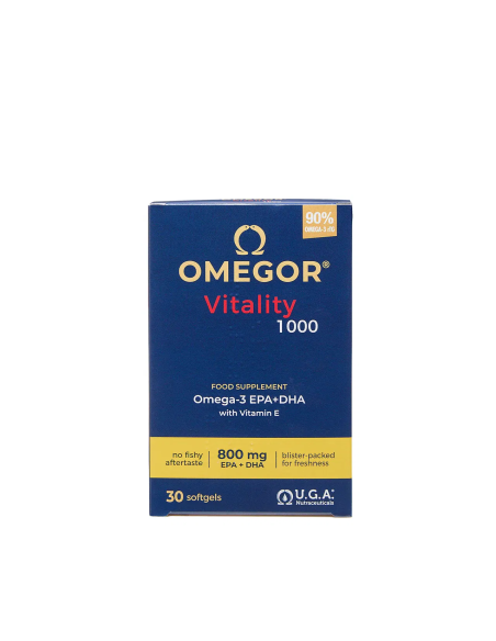 OMEGOR VITALITY 1000 30 CAPSULE MOLLI