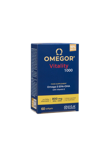 OMEGOR VITALITY 1000 60 CAPSULE MOLLI