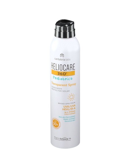 HELIOCARE 360 PEDIATRIC TRANSPARENT SPRAY 200 ML