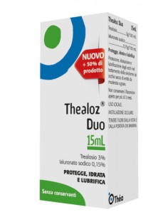 THEALOZ DUO SOLUZIONE OFTALMICA FLACONE 15 ML