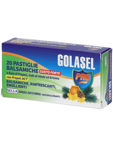 GOLASEL PRO 20 PASTIGLIE BALSAMICHE FORTI