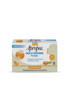 APROPOS GOLA DEFENS PRO 20 PASTIGLIE ARANCIA SENZA ZUCCHERO