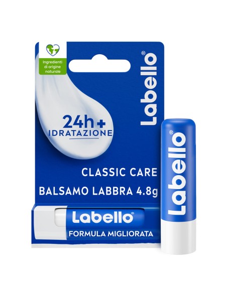 LABELLO CLASSIC CARE STICK 24H IDRATAZIONE FONDENTE SULLE LABBRA 5,5 ML