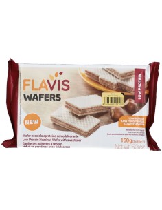 FLAVIS WAFERS NOCCIOLA APROTEICO 3 PORZIONI DA 50 G