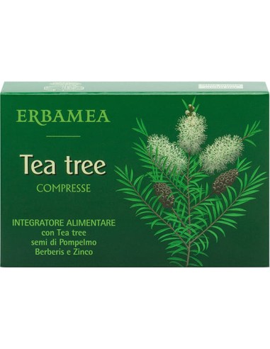ERBAMEA TEA TREE 30 COMPRESSE