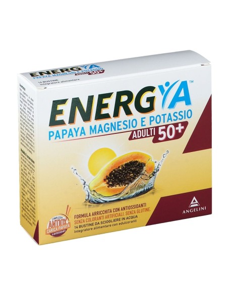 ENERGYA PAPAYA MAGNESIO POTASSIO 50+ 14 BUSTINE