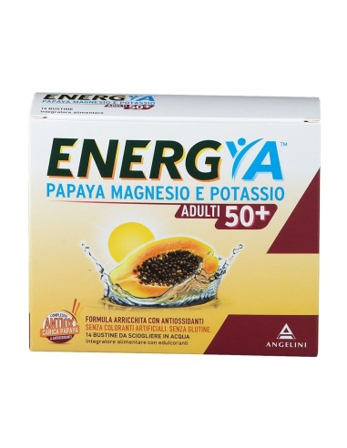 ENERGYA PAPAYA MAGNESIO POTASSIO 50+ 14 BUSTINE