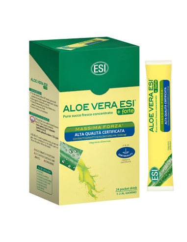 ESI ALOE VERA SUCCO + FORTE 24 POCKET DRINK