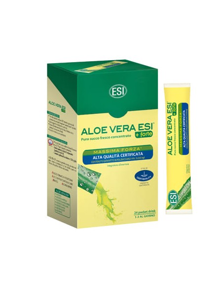 ESI ALOE VERA SUCCO + FORTE 24 POCKET DRINK