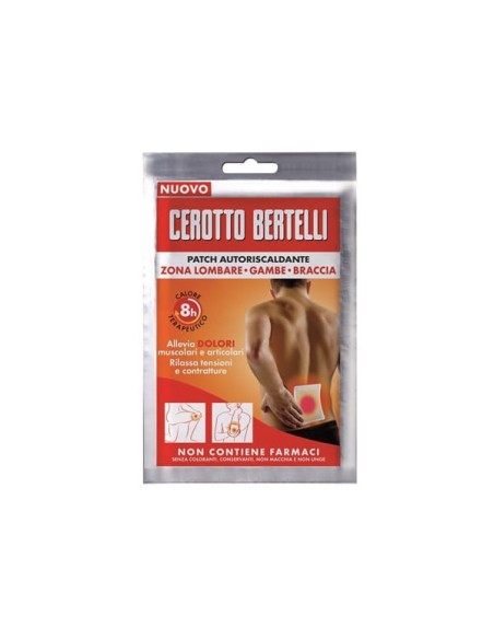BERTELLI CEROTTO AUTORISCALDANTE 2 CELLE 1 PEZZO