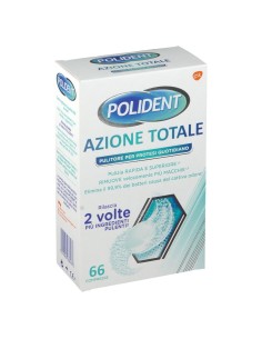 POLIDENT AZIONE TOTALE 66 COMPRESSE PULITORE PER PROTESI QUOTIDIANO