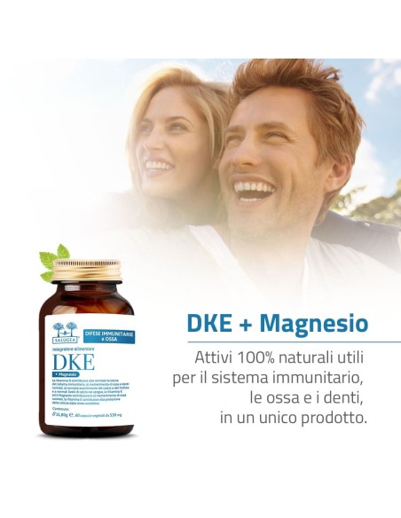 SALUGEA DKE + MAGNESIO 60 CAPSULE