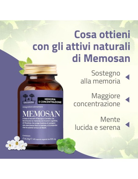 SALUGEA MEMOSAN 60 CAPSULE